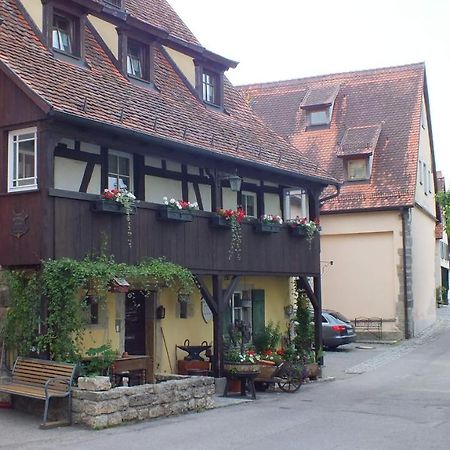 Hotel Gästehaus Gerlinger Rothenburg ob der Tauber Exterior foto