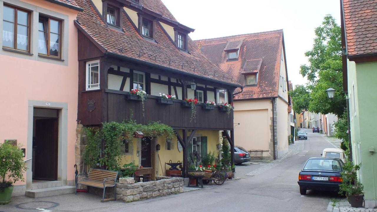 Hotel Gästehaus Gerlinger Rothenburg ob der Tauber Exterior foto