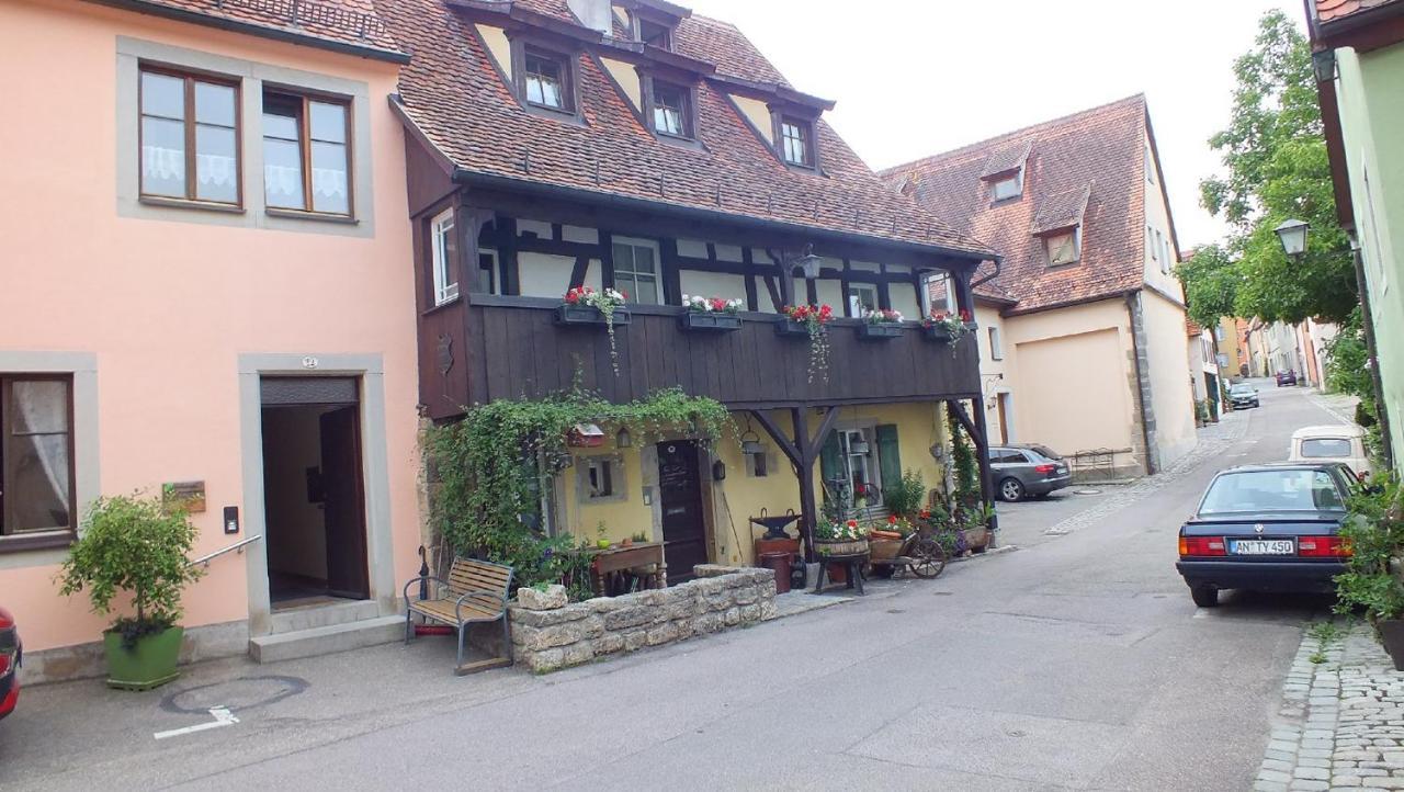 Hotel Gästehaus Gerlinger Rothenburg ob der Tauber Exterior foto