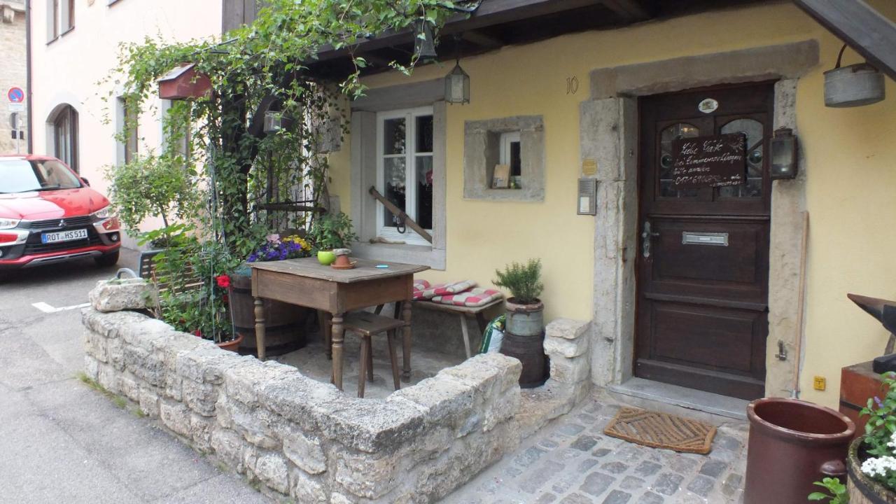 Hotel Gästehaus Gerlinger Rothenburg ob der Tauber Exterior foto