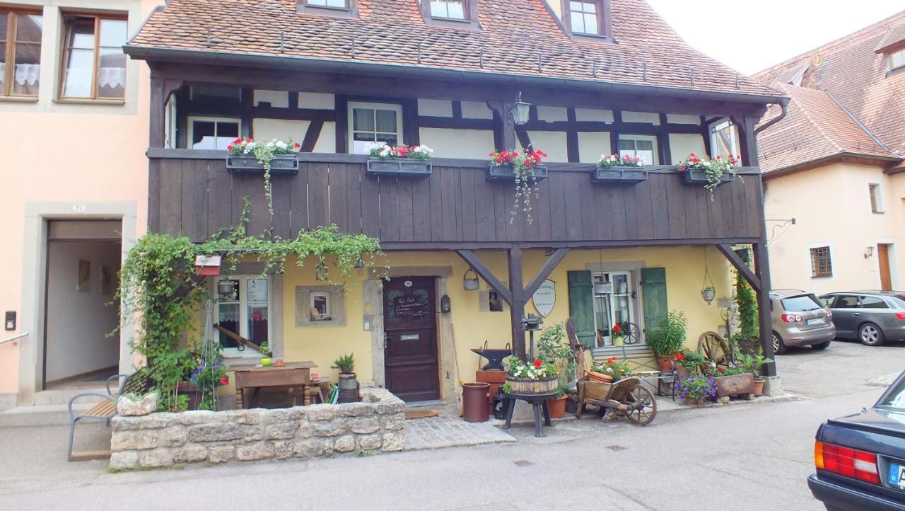 Hotel Gästehaus Gerlinger Rothenburg ob der Tauber Exterior foto